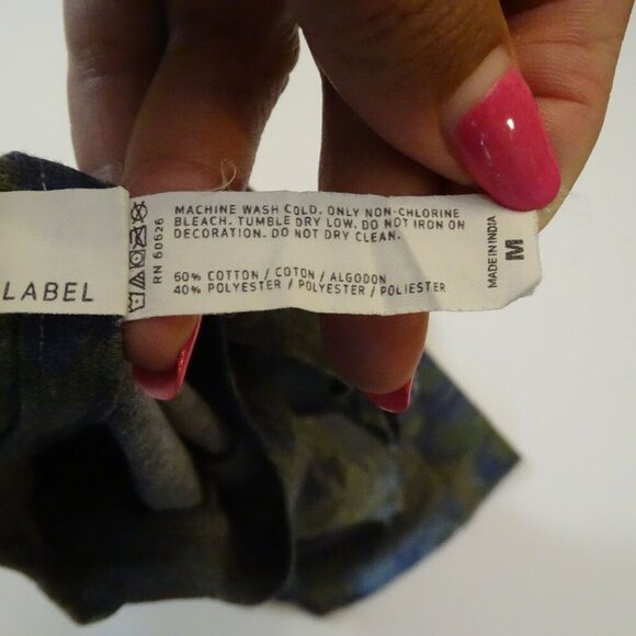 LAT Apparel Camo Print T-Shirt Women Size M Short Sleeve - Picture 4 of 6